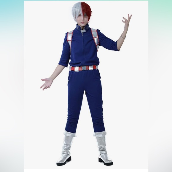 MY HERO ACADEMIA Shoto Todoroki COSTUME COSPLAY Size: Small - Picture 6 of 7